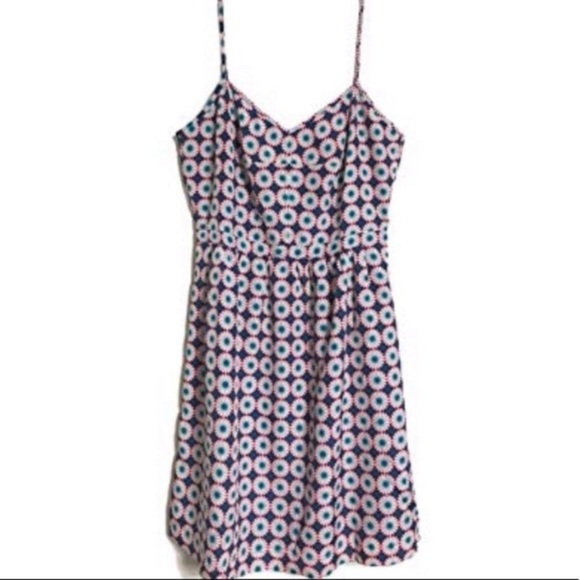 J. Crew Dresses & Skirts - 🌺J. CREW🌺RETRO FLORAL MINI  DRESS W/POCKETS🌺